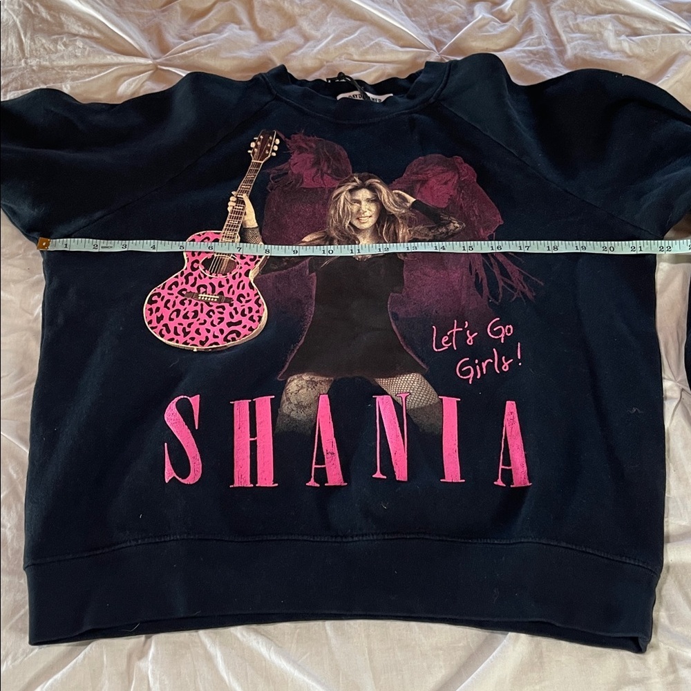 DAYDREAMER NWT SHANIA TWAIN LEOPARD GUITAR VINTAGE SWEATSHIRT - Picture 8 of 10